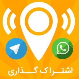 اشتراک گذاری به همراه تلگرام و واتس اپ با Ampz  Social Sharing