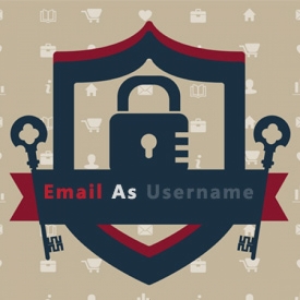 استفاده از ایمیل به جای نام کاربری برای ورود با Email As Username